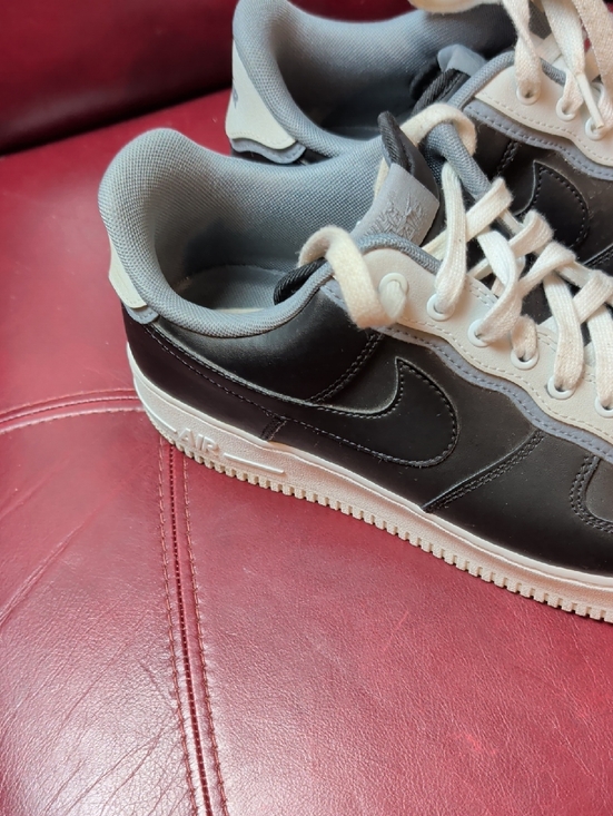 Nike Air Force 1 07 LV8 1 AF1 Black Pure Platinum Men\'s Shoes Size 10.5 main image 8